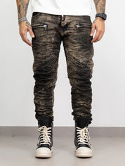 Biker blacktop burn