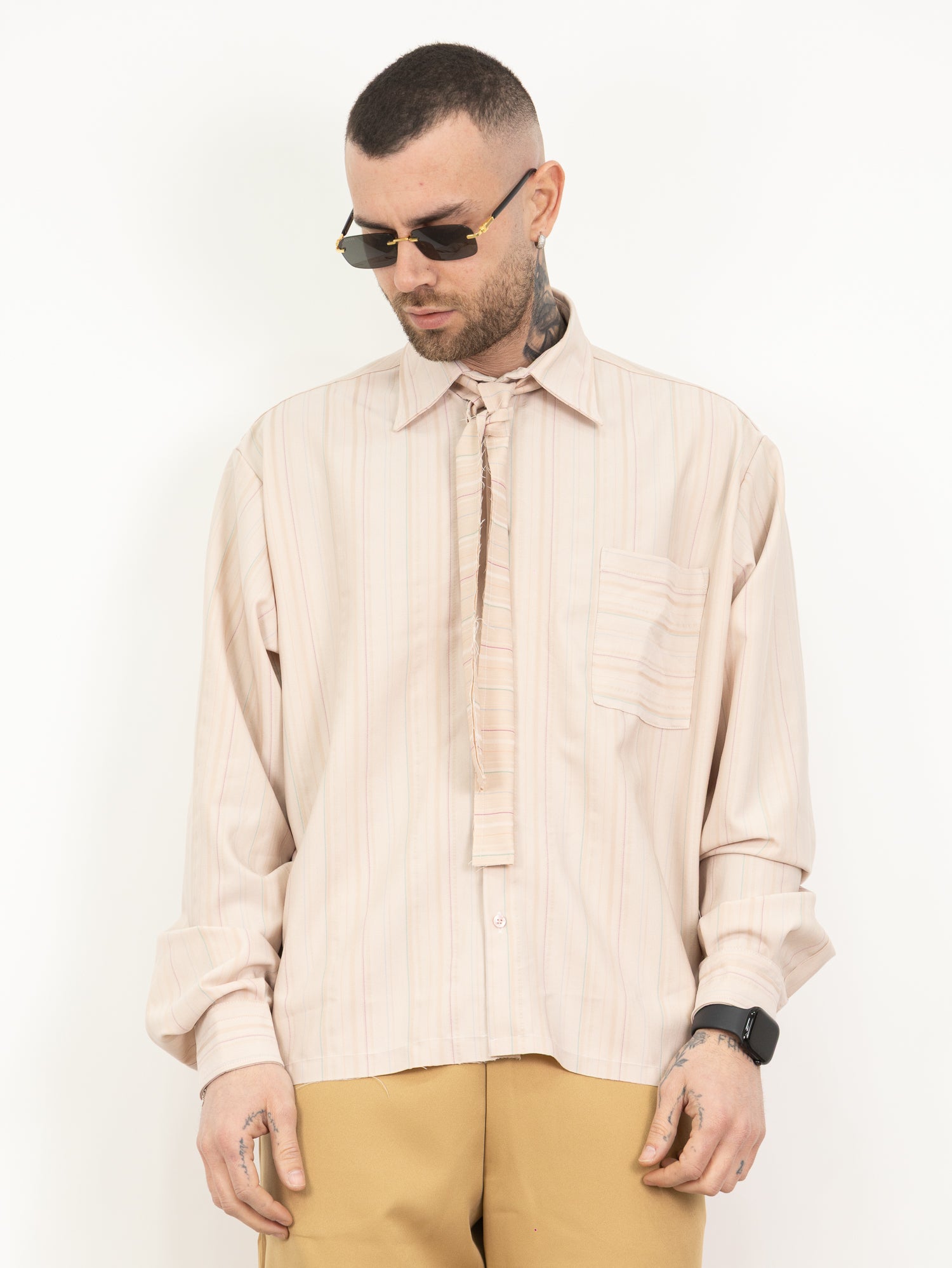 Camicia taglio vivo