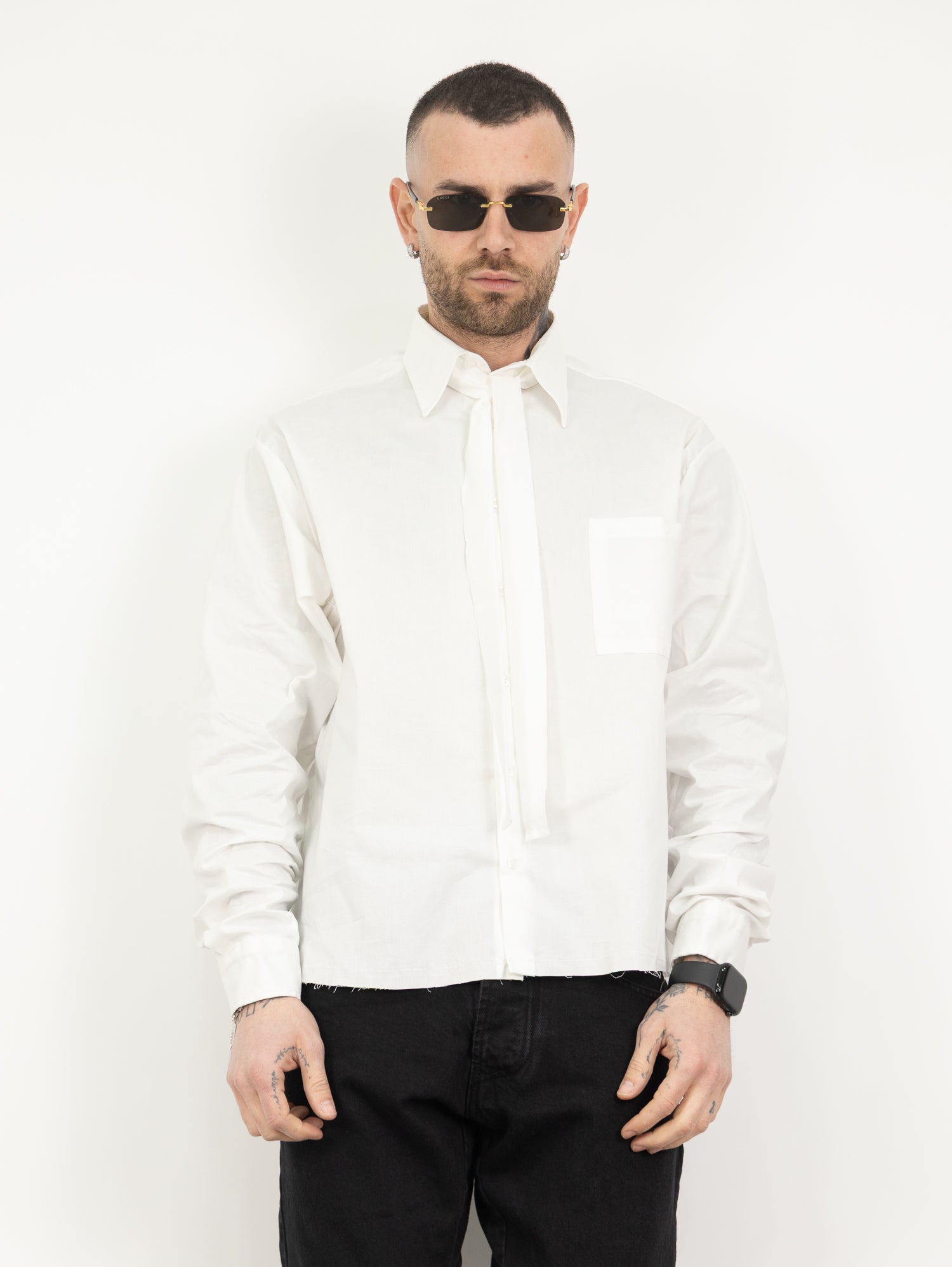 Camicia taglio vivo