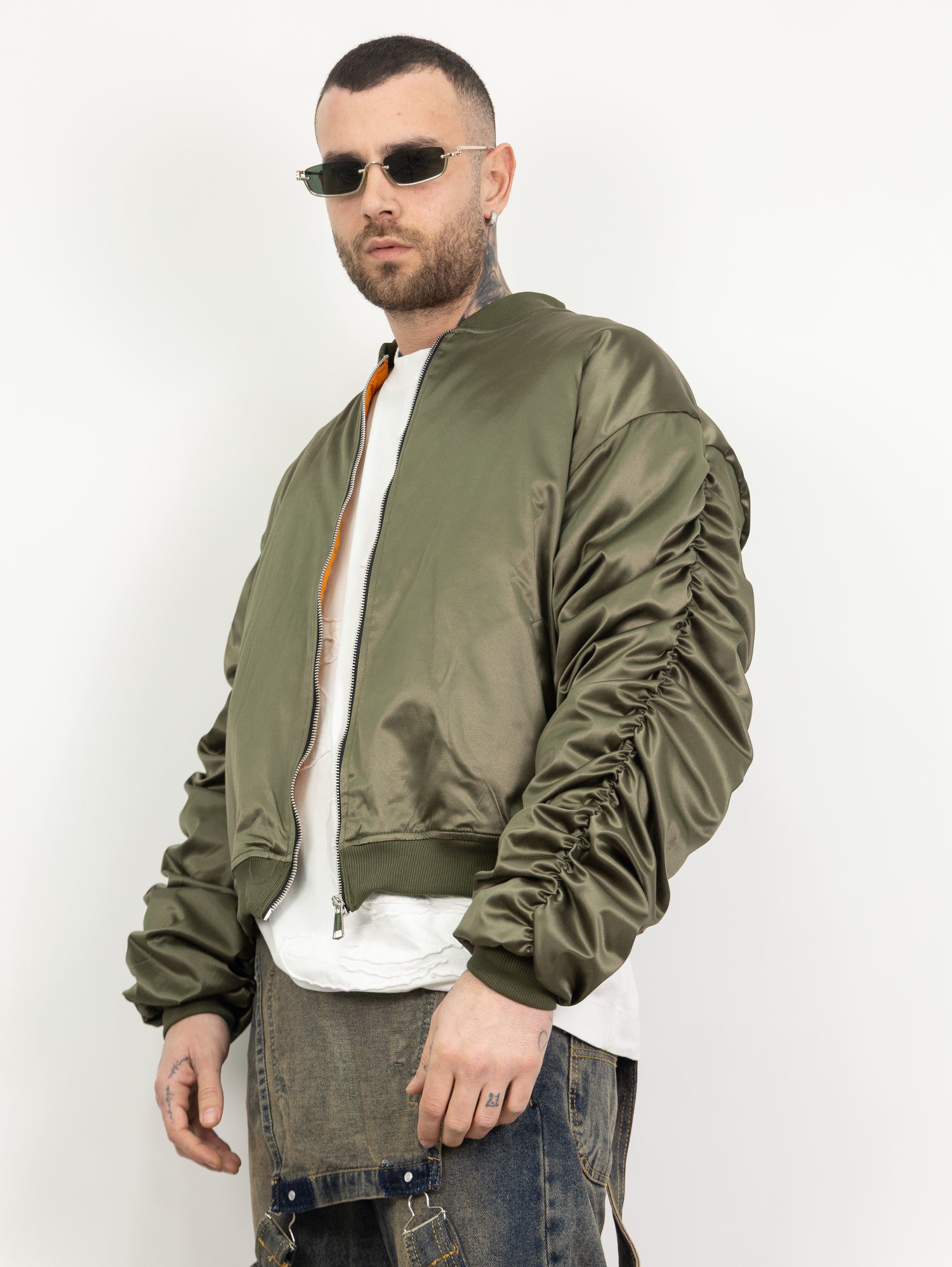 Bomber drapped