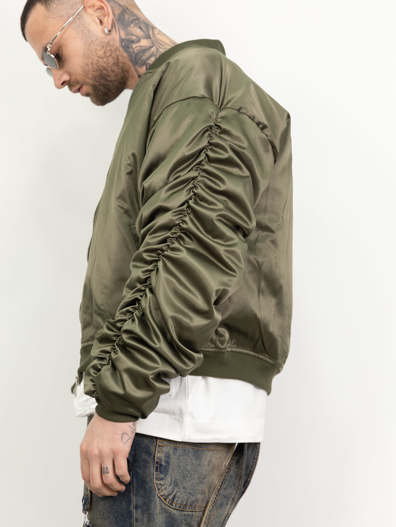 Bomber drapped