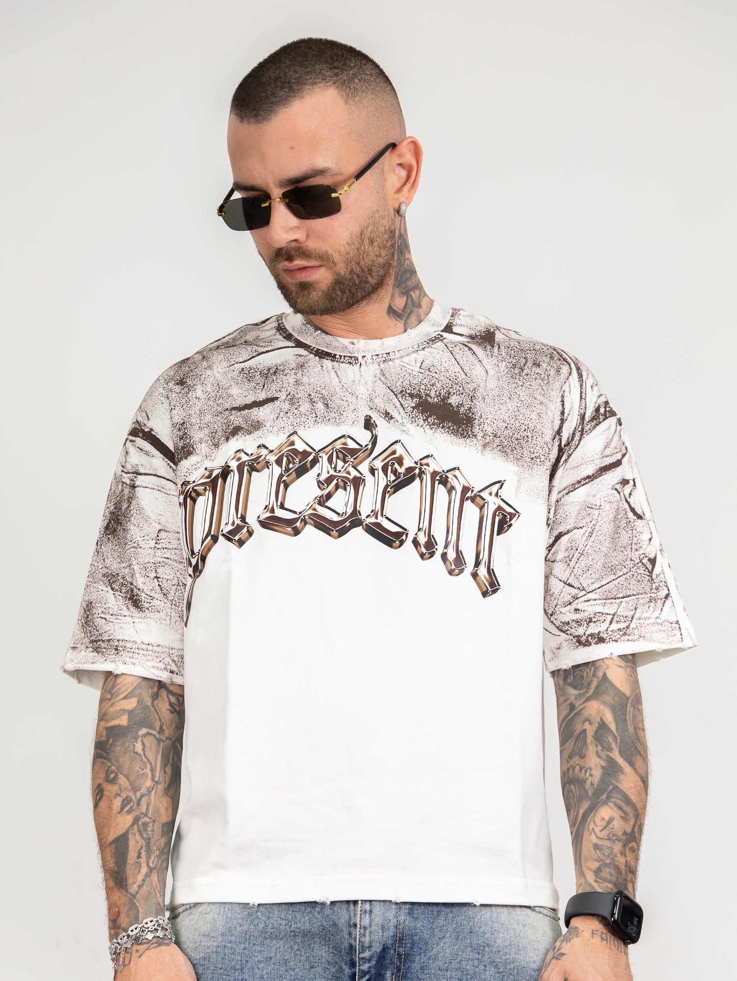 T-shirt present specchio