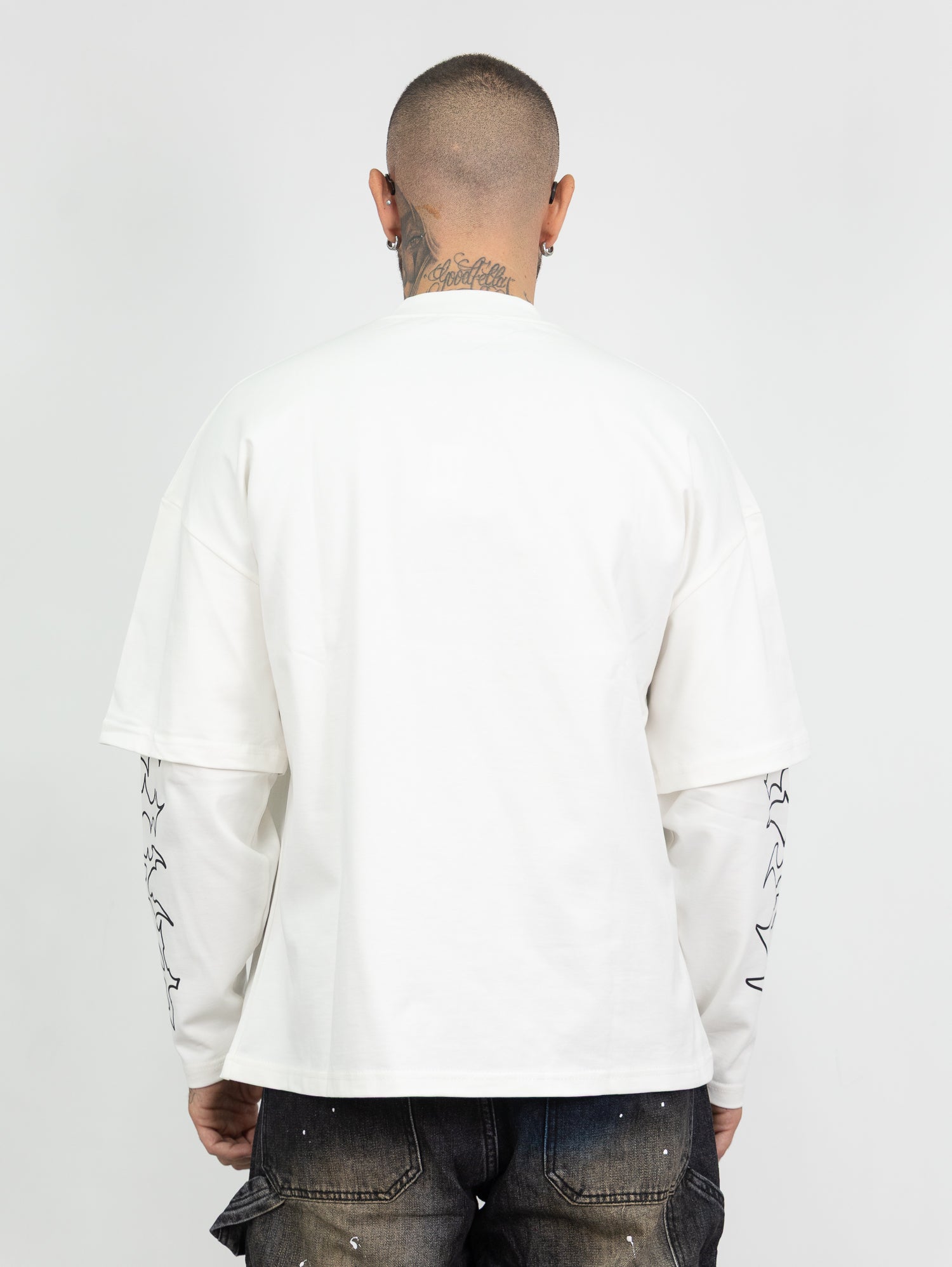 T-shirt double sleeve jesus