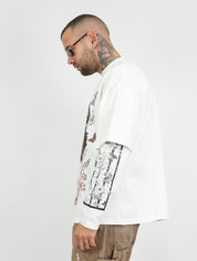 T-shirt double sleeve blessed