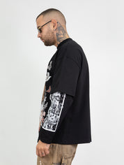 T-shirt double sleeve blessed