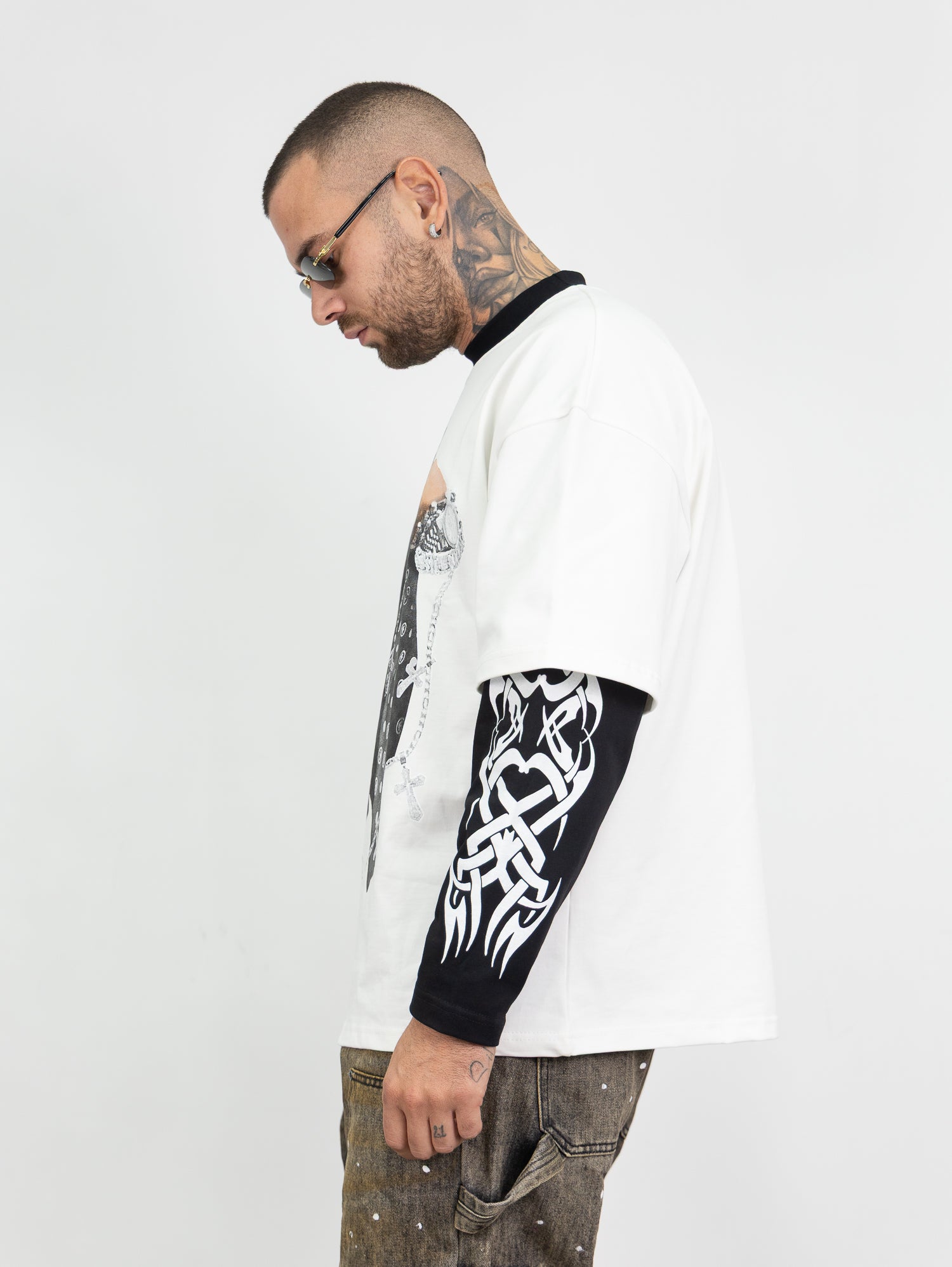 T-shirt double sleeve st.fronte