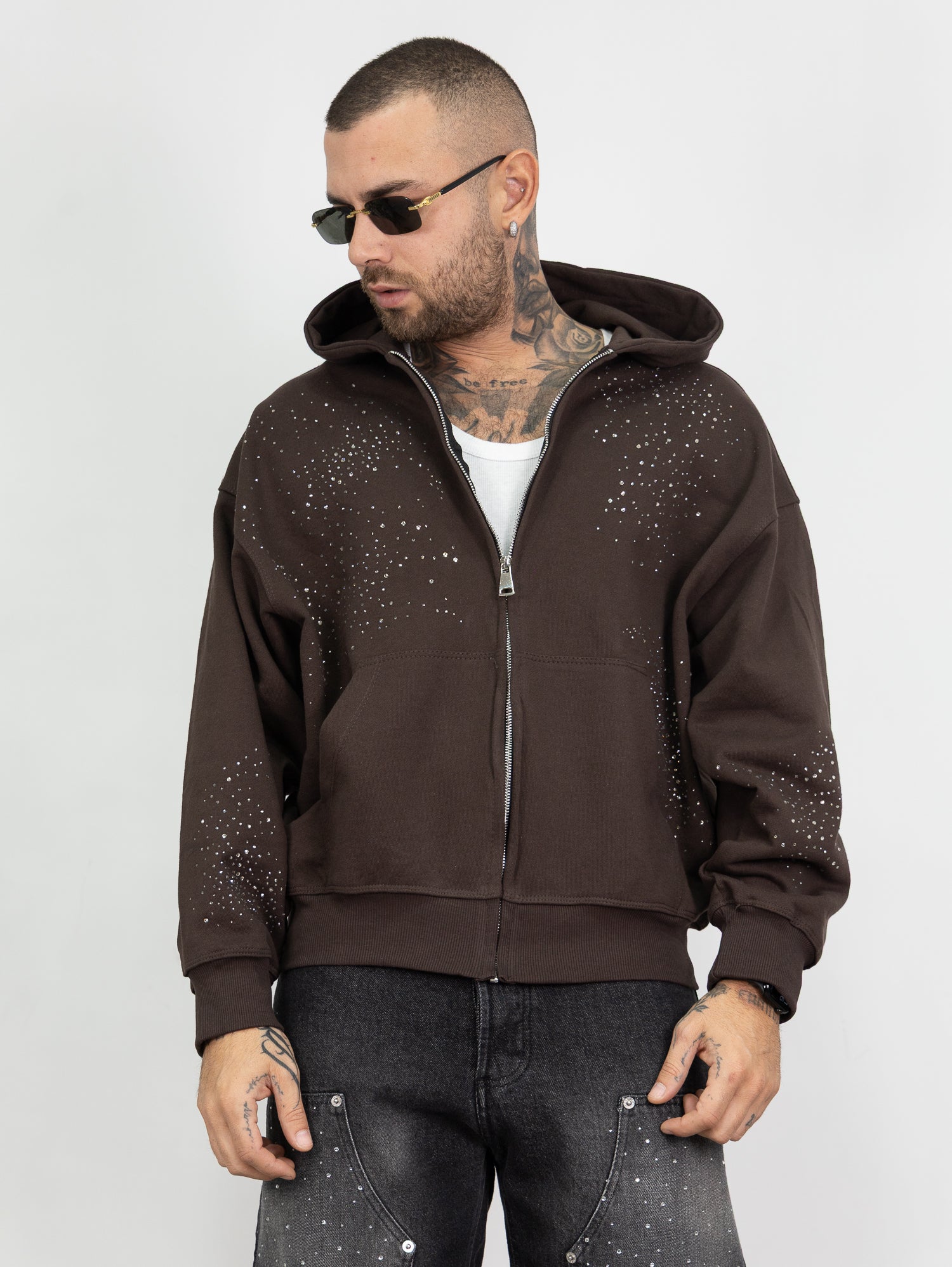 Felpa strass