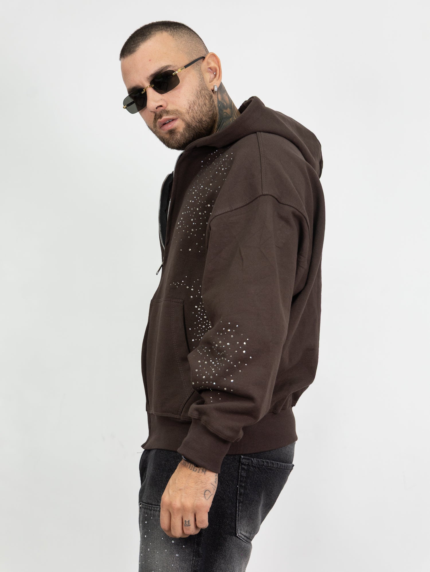 Felpa strass