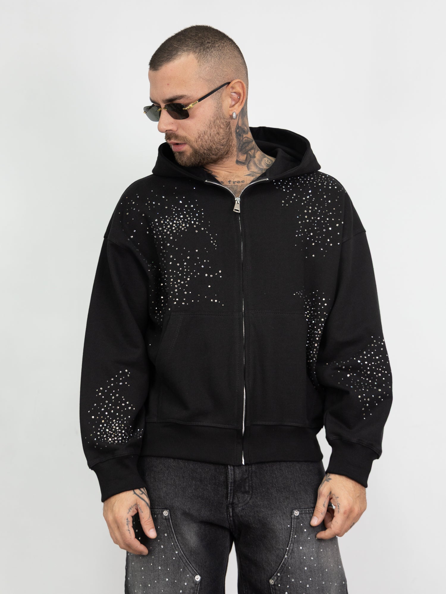Felpa strass