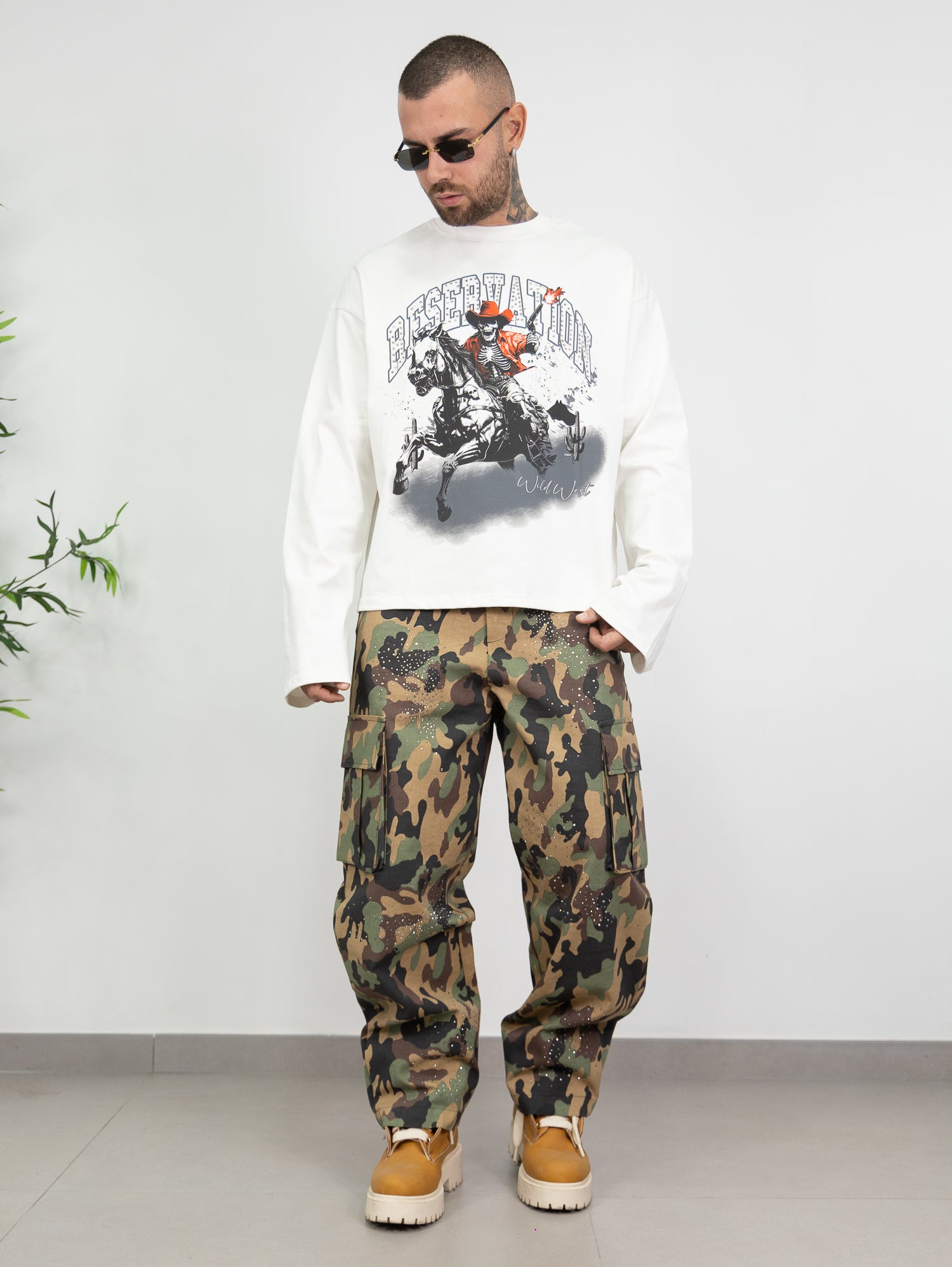 Pantalone task mimetico