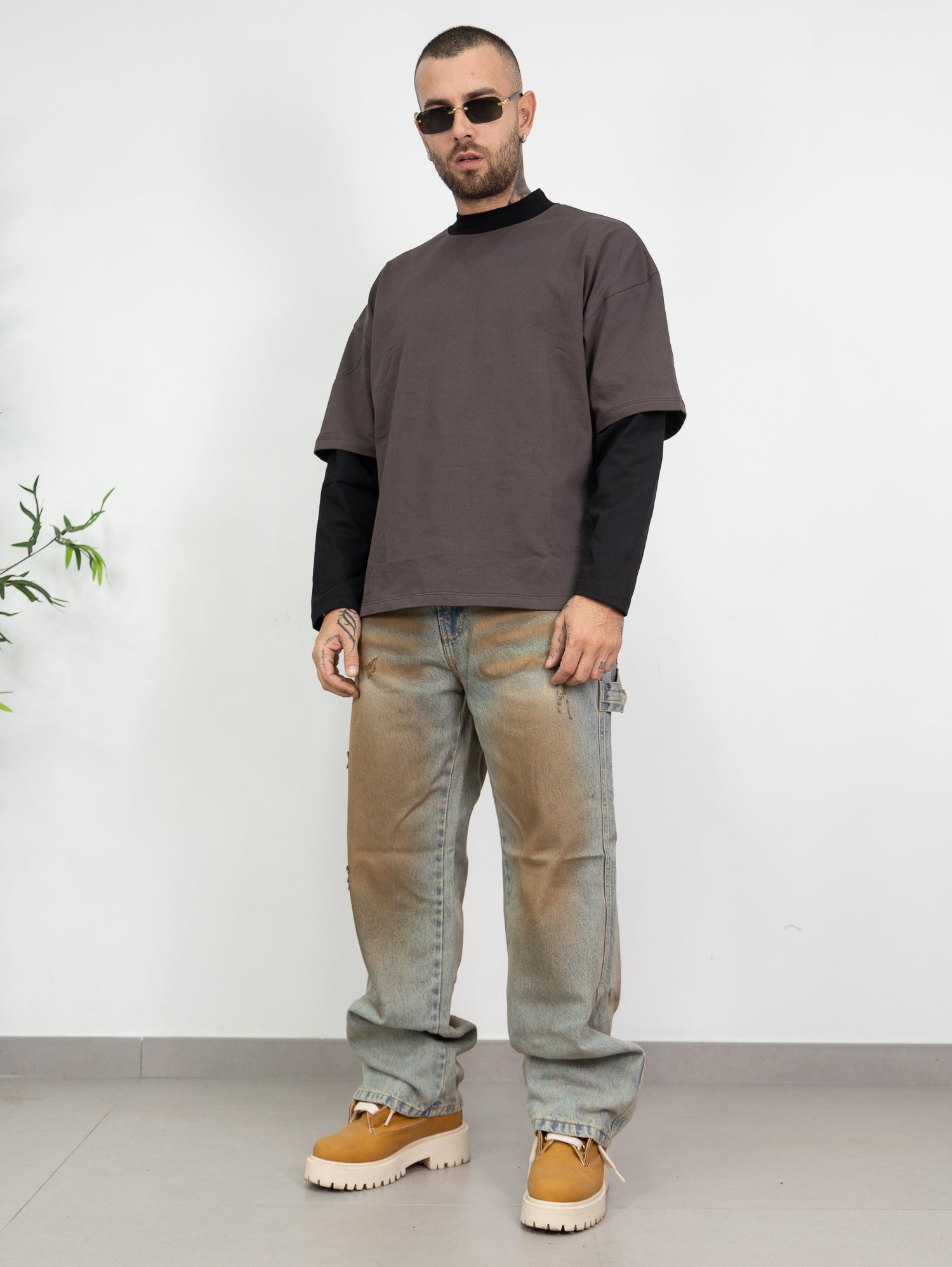 T-shirt double sleeve st.retro