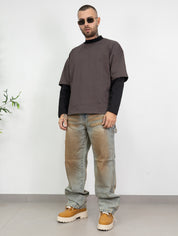 T-shirt double sleeve st.retro