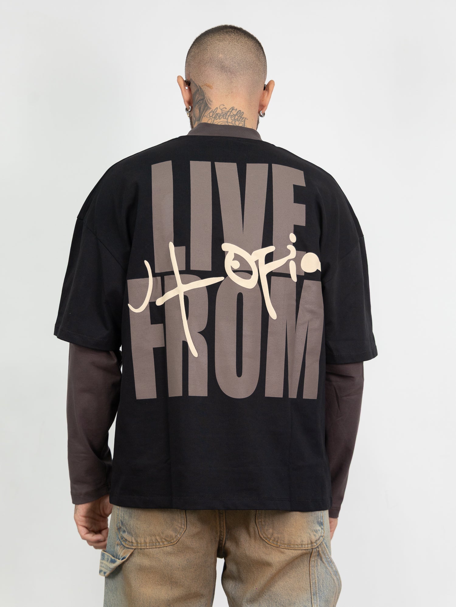 T-shirt double sleeve st.retro