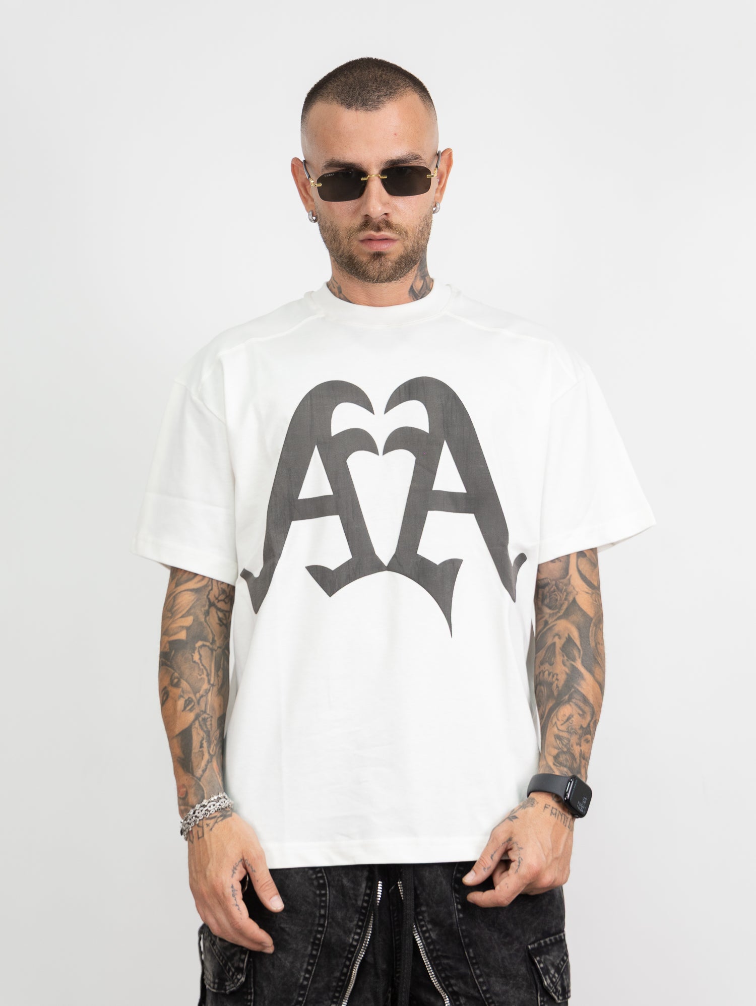 T-shirt doppia "A"