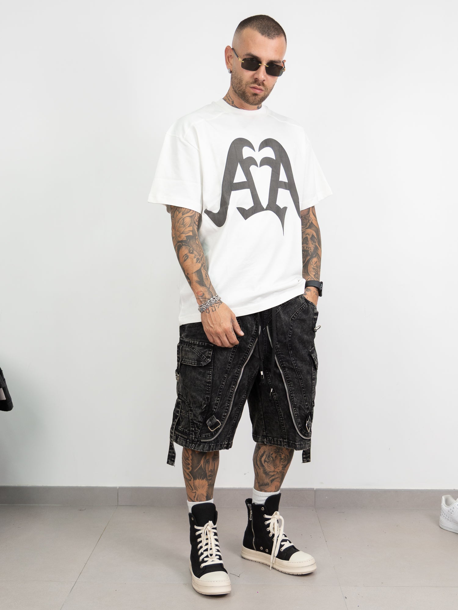 T-shirt doppia "A"