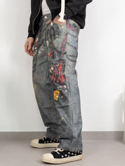 Denim abstract