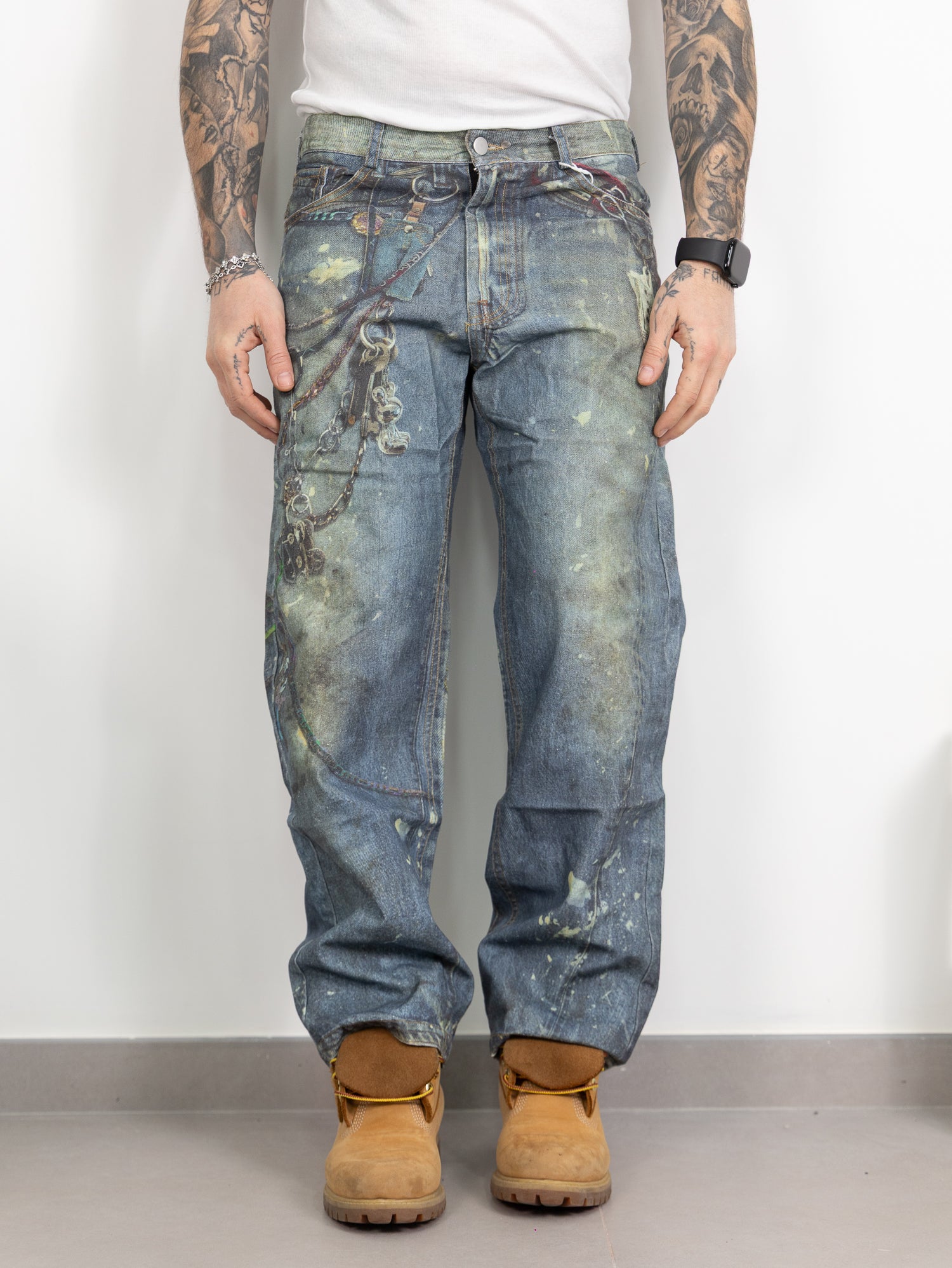 Denim abstract
