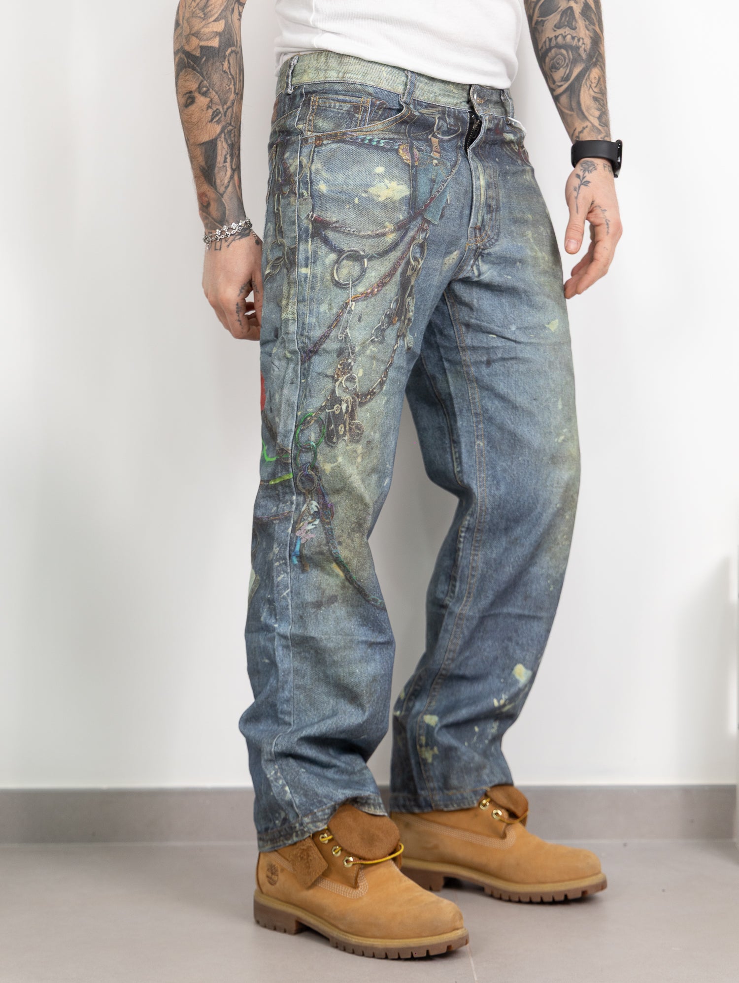 Denim abstract