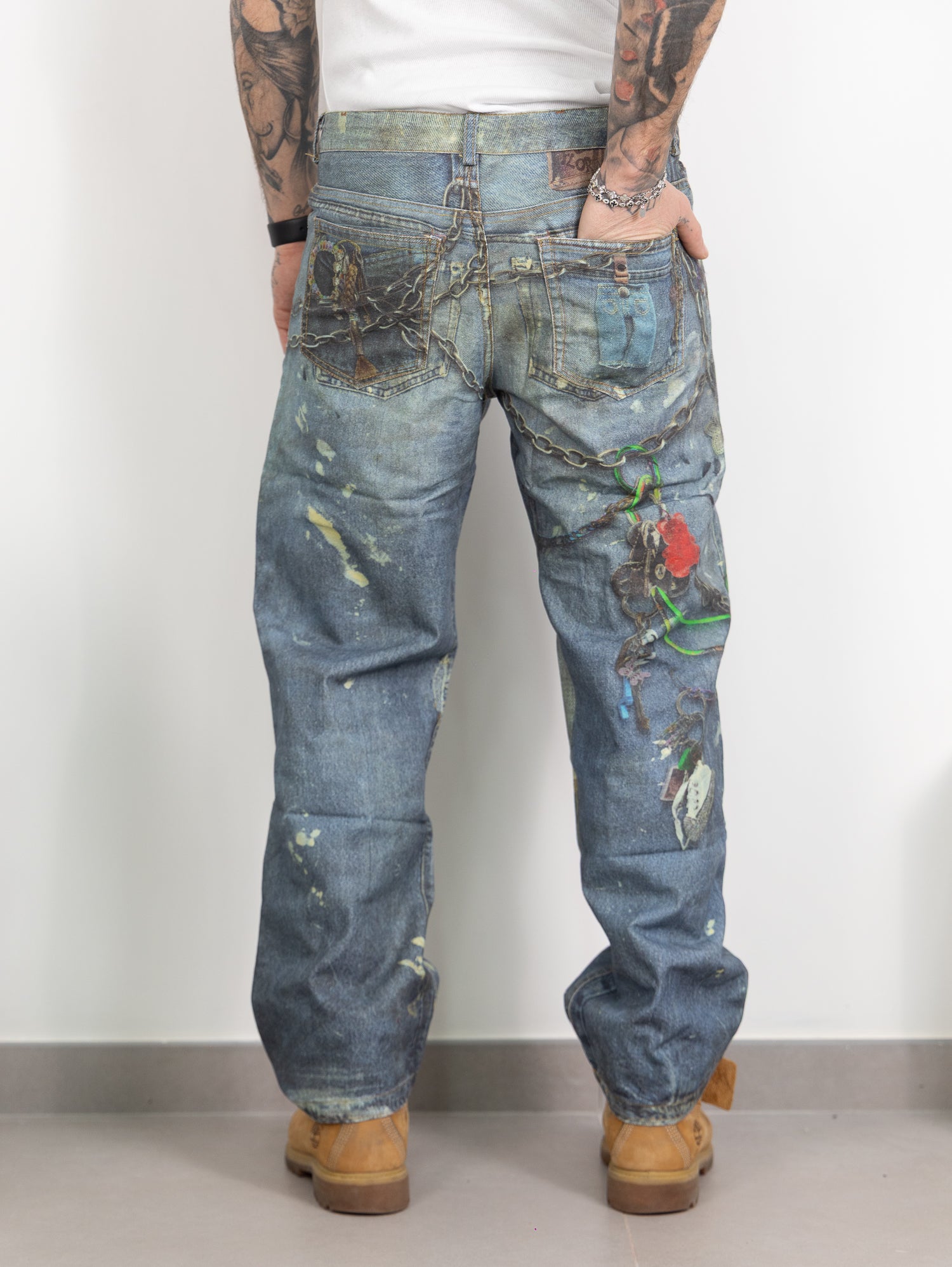 Denim abstract