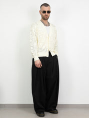Cardigan traforato