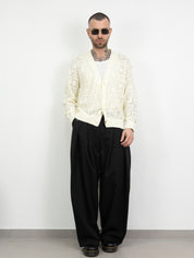 Cardigan traforato