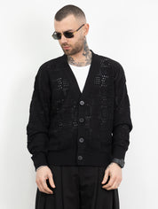 Cardigan traforato