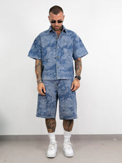 Coordset fantasy denim