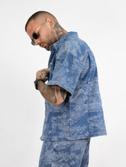 Coordset fantasy denim
