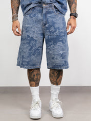 Coordset fantasy denim