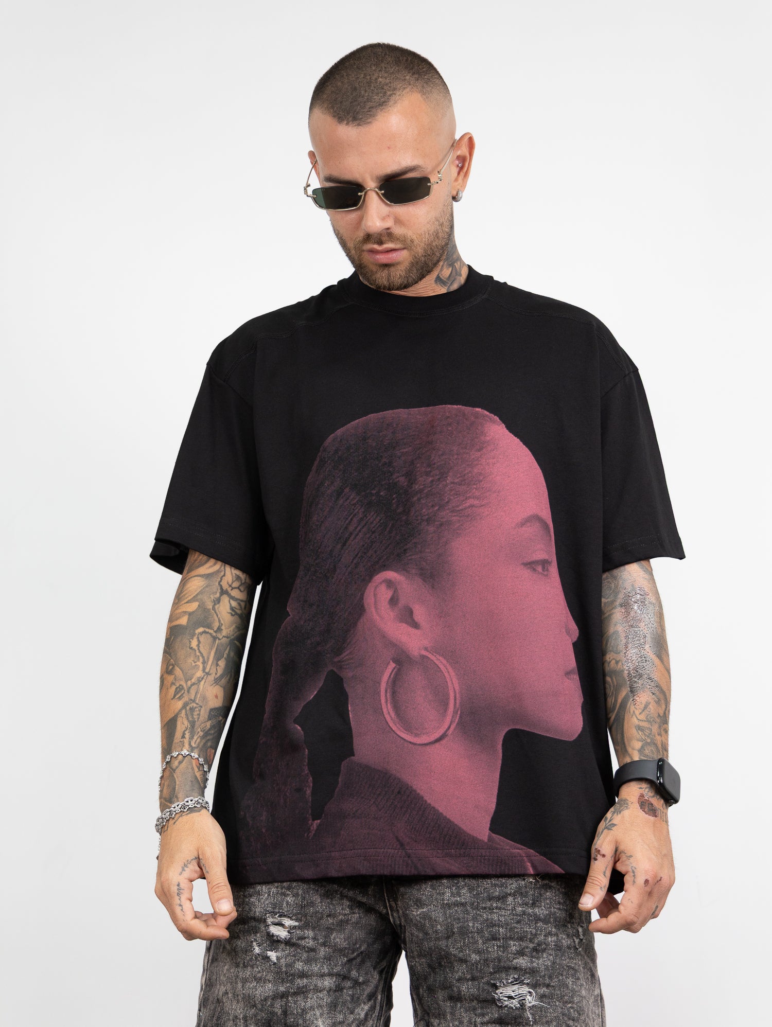 T-shirt face dependencia