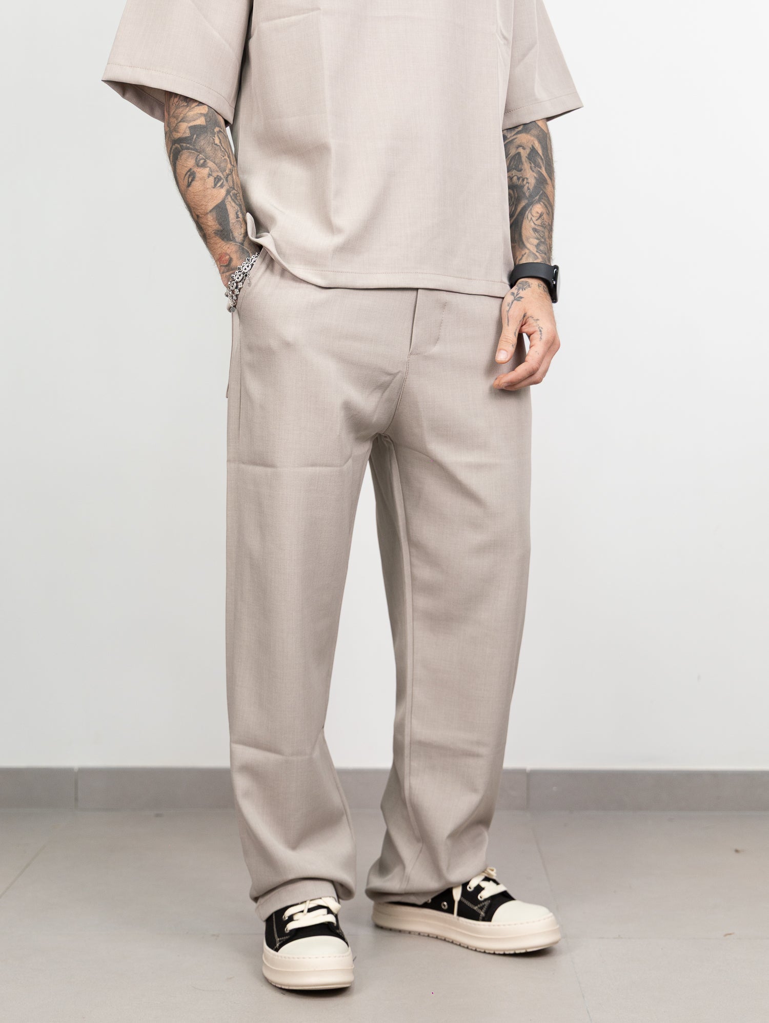 Coordinato mezza zip