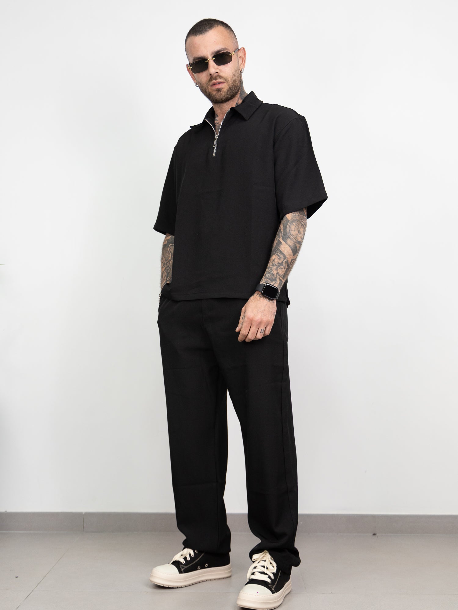 Coordinato mezza zip