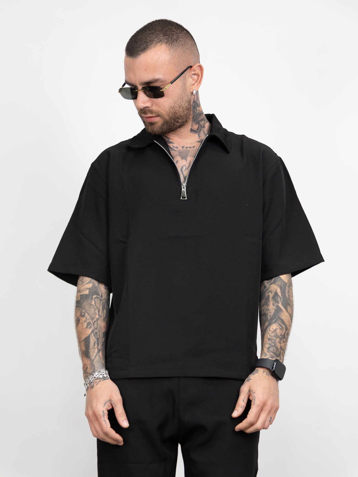Coordinato mezza zip