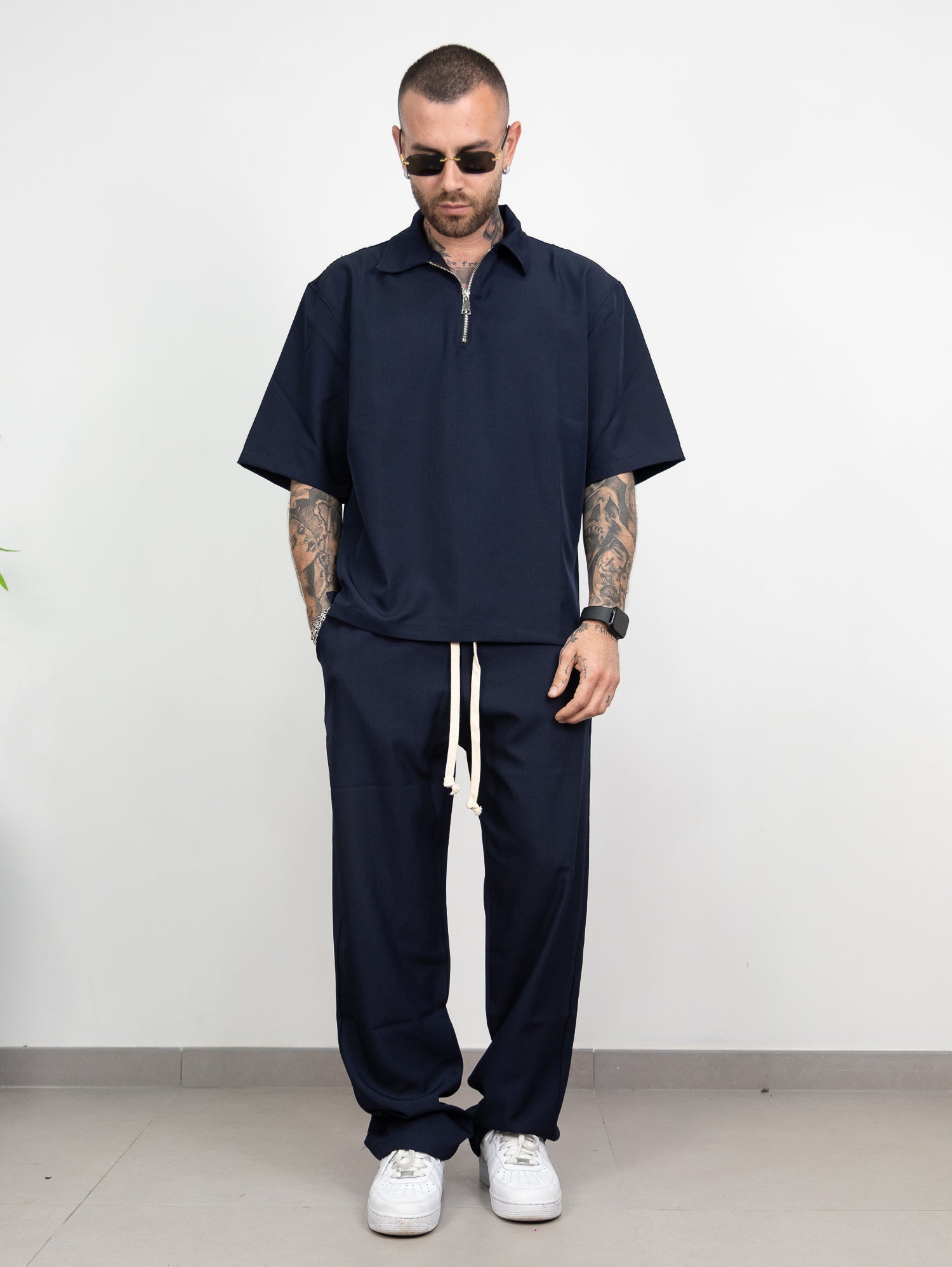 Coordinato mezza zip