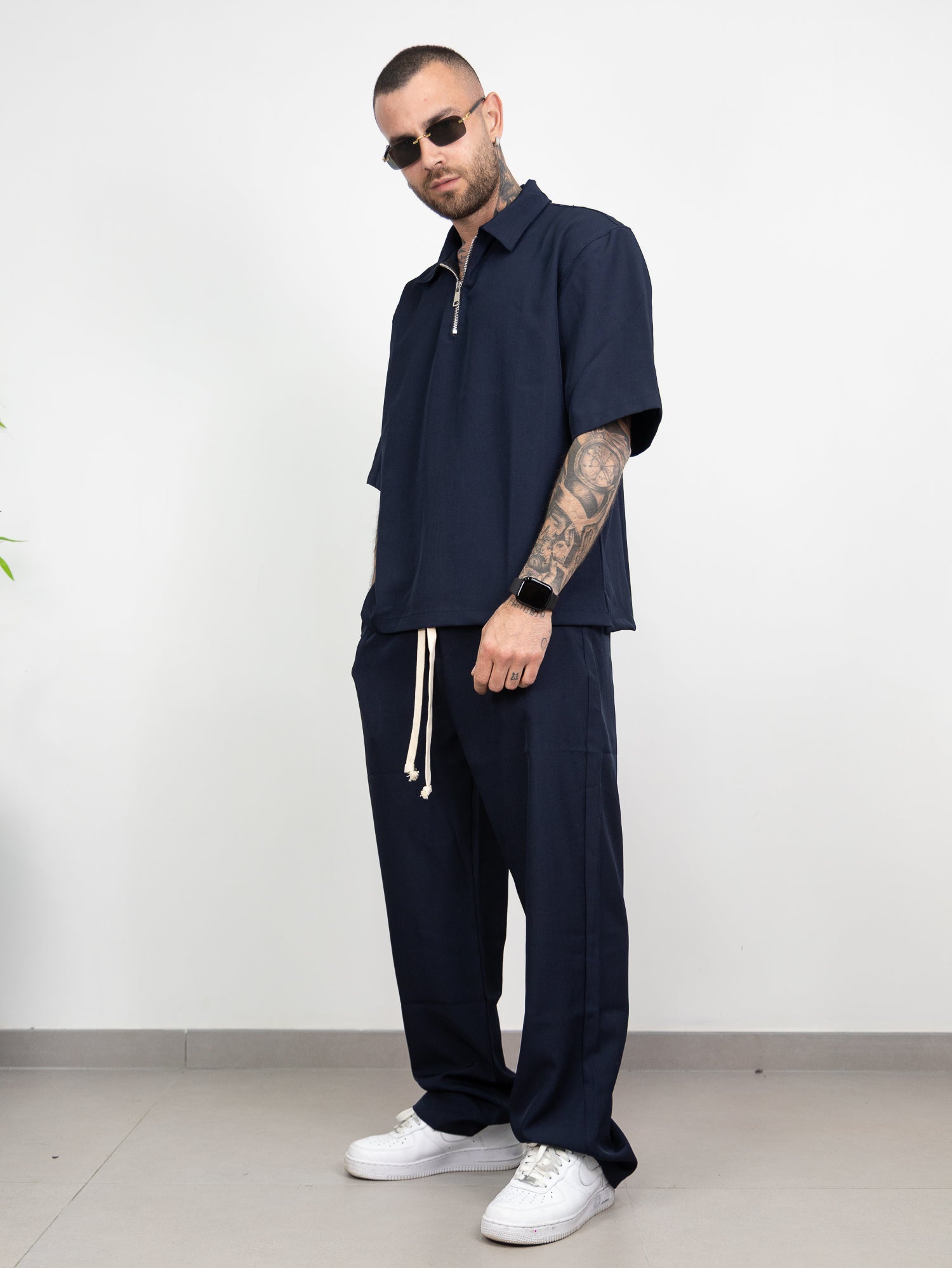 Coordinato mezza zip
