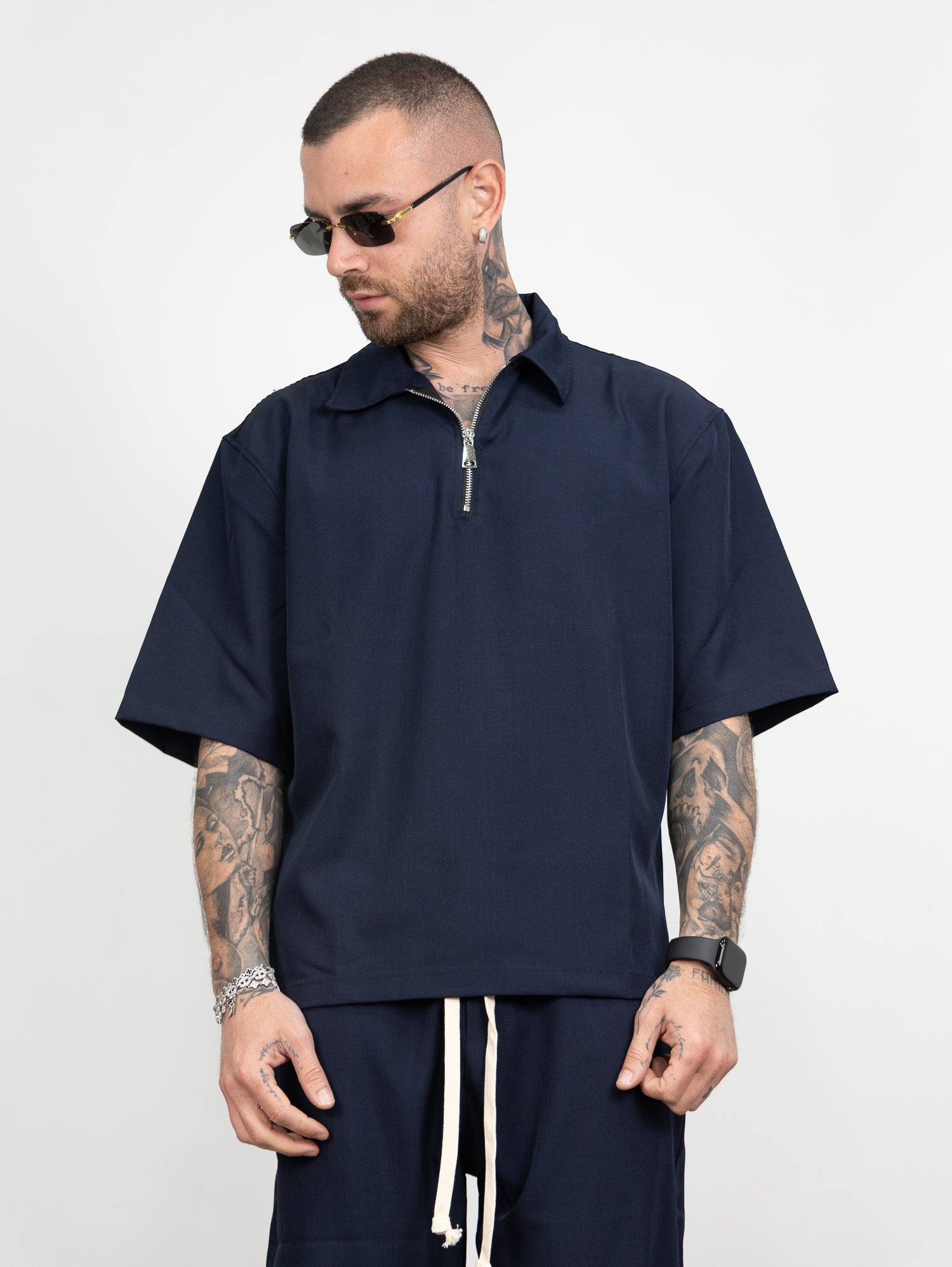 Coordinato mezza zip