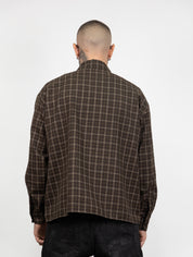 Camicia quadri ragnatela