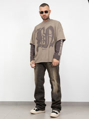 Baggy ribbed