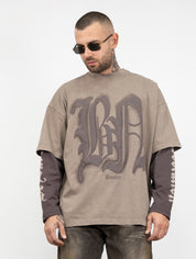 T-shirt double sleeve lv