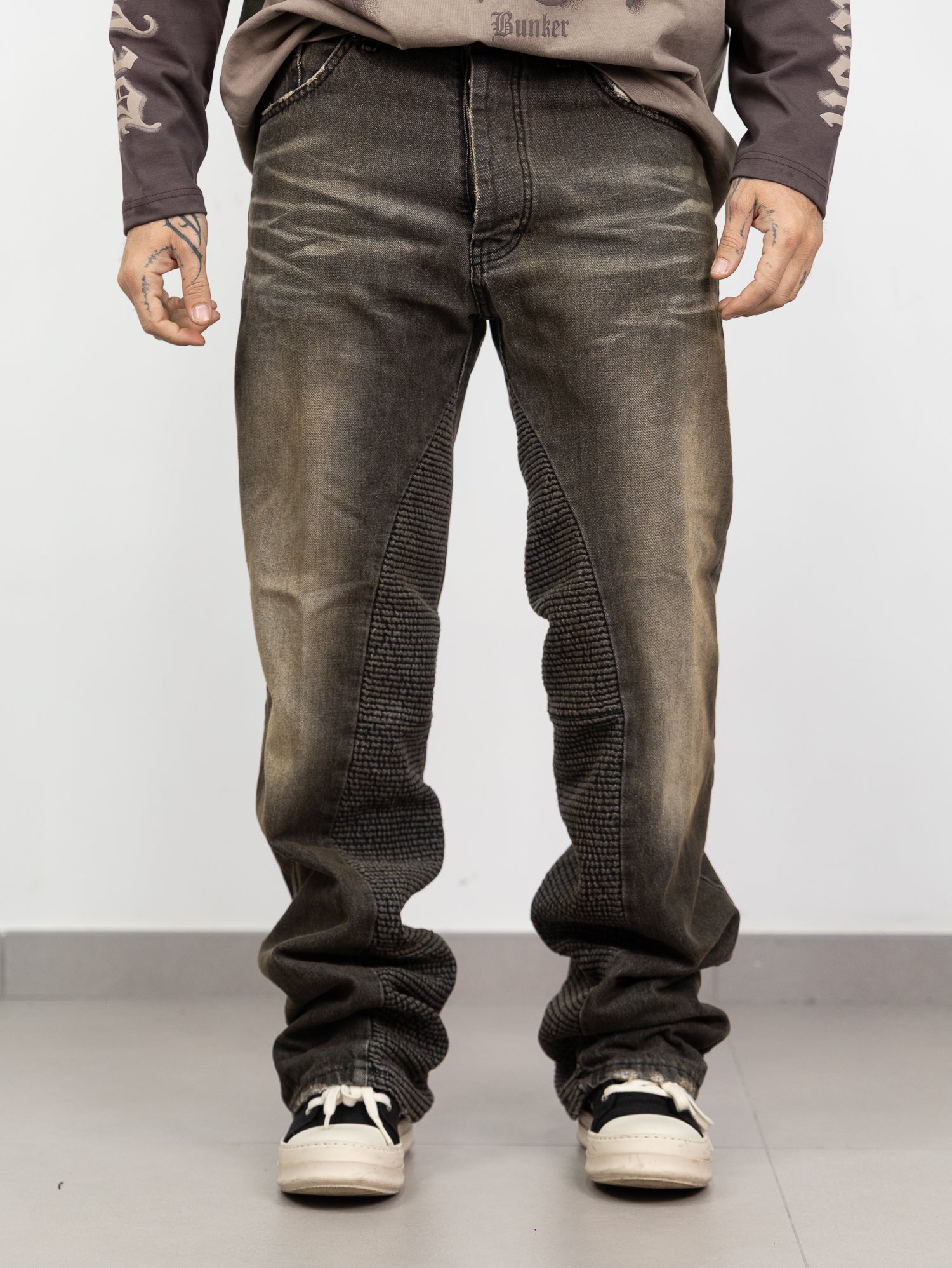 Baggy ribbed