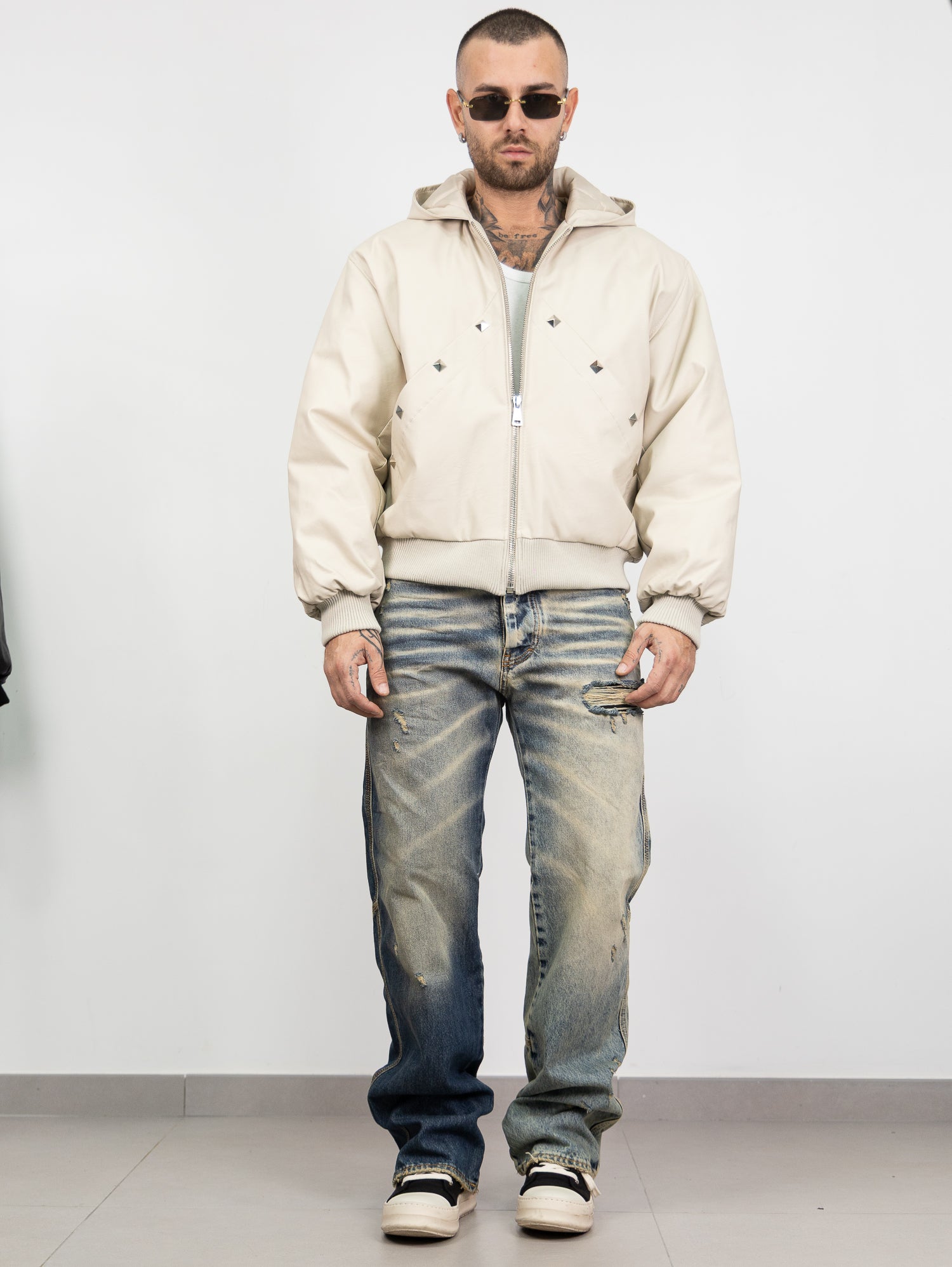 Jacket borchie NF