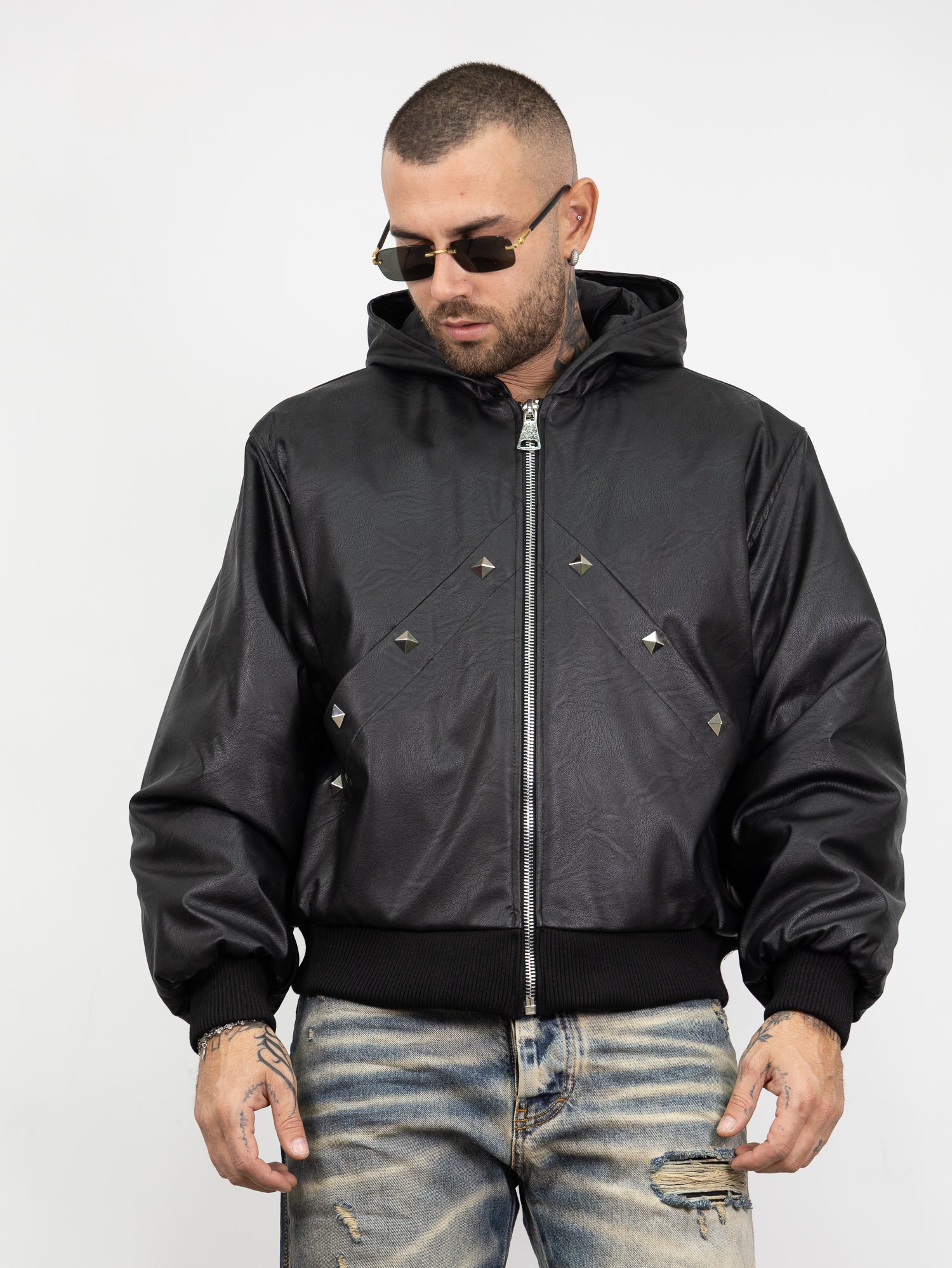 Jacket borchie NF