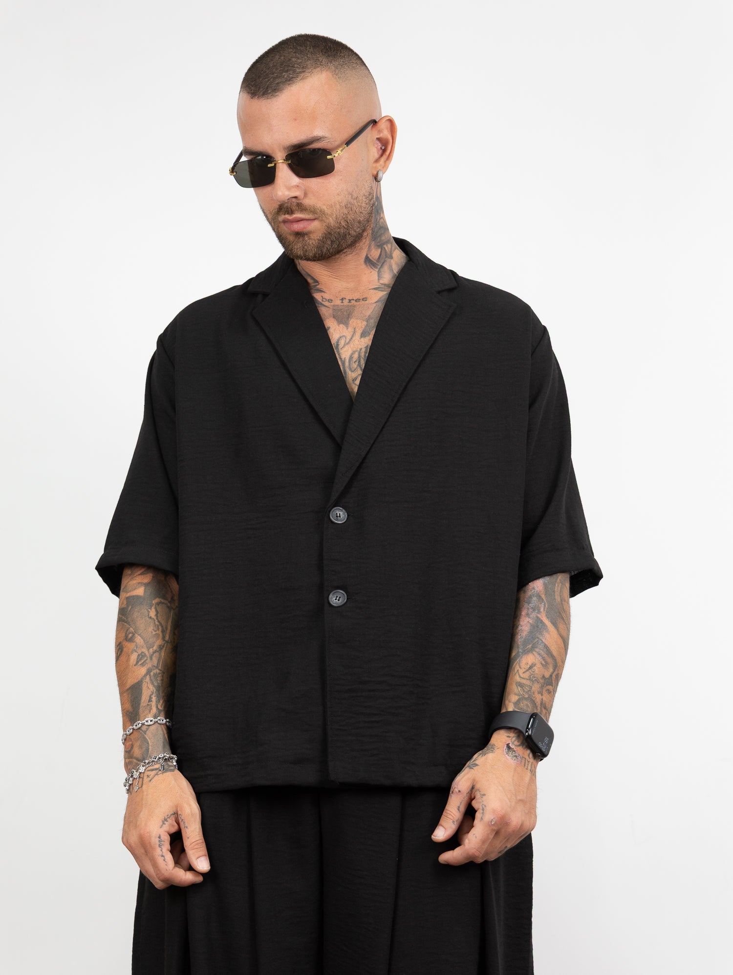 Abito pant pences lino