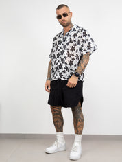 Camicia fiori bkcs