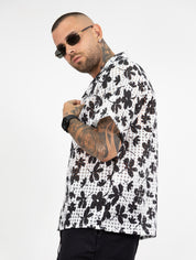 Camicia fiori bkcs