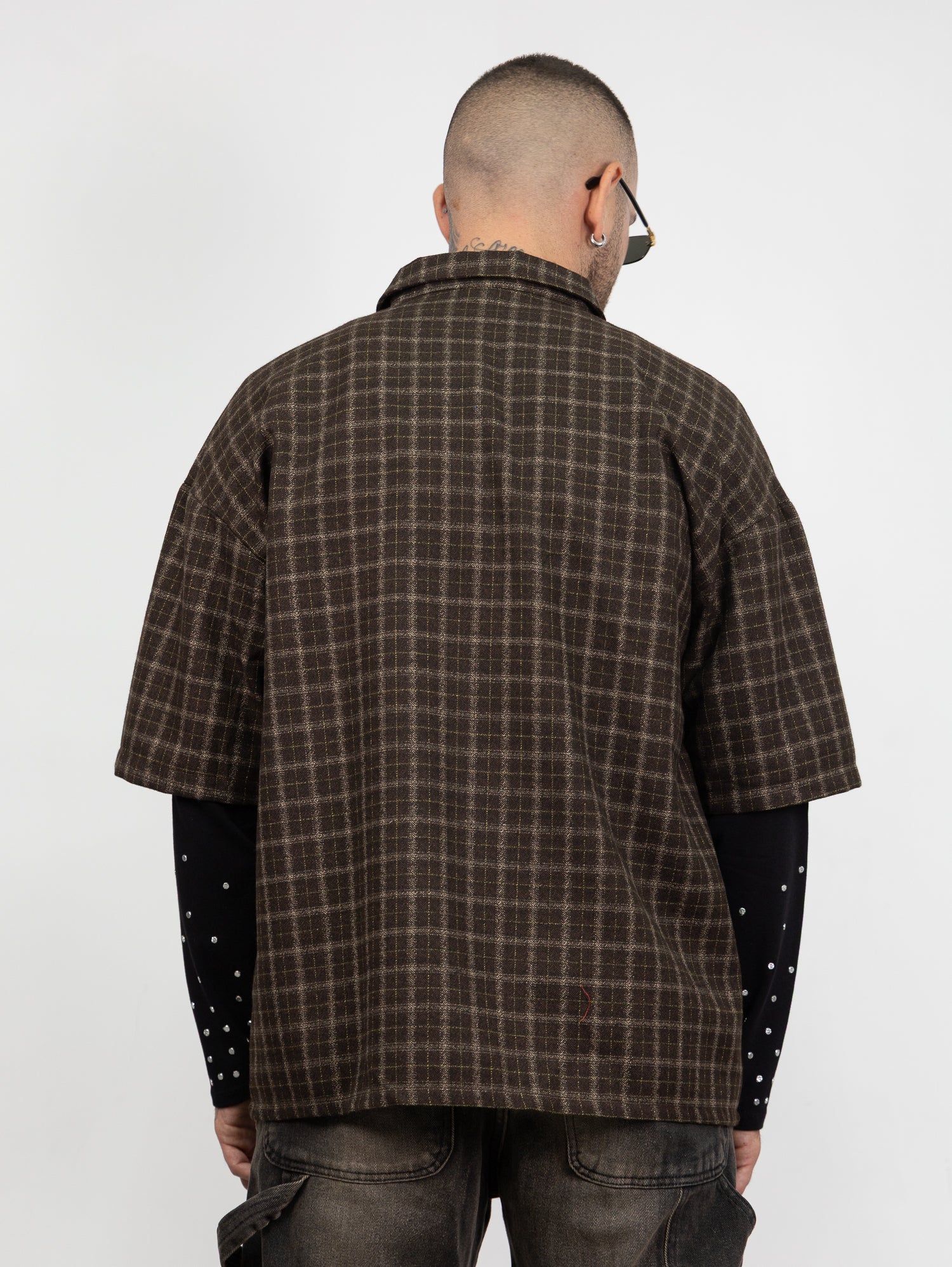 Camicia double sleeve diamond