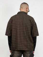 Camicia double sleeve diamond