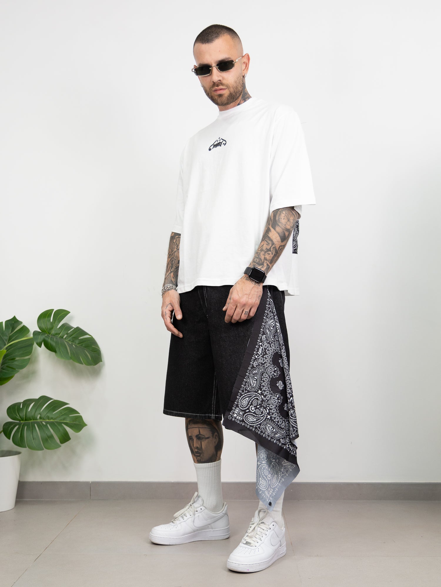 T-shirt club foulard