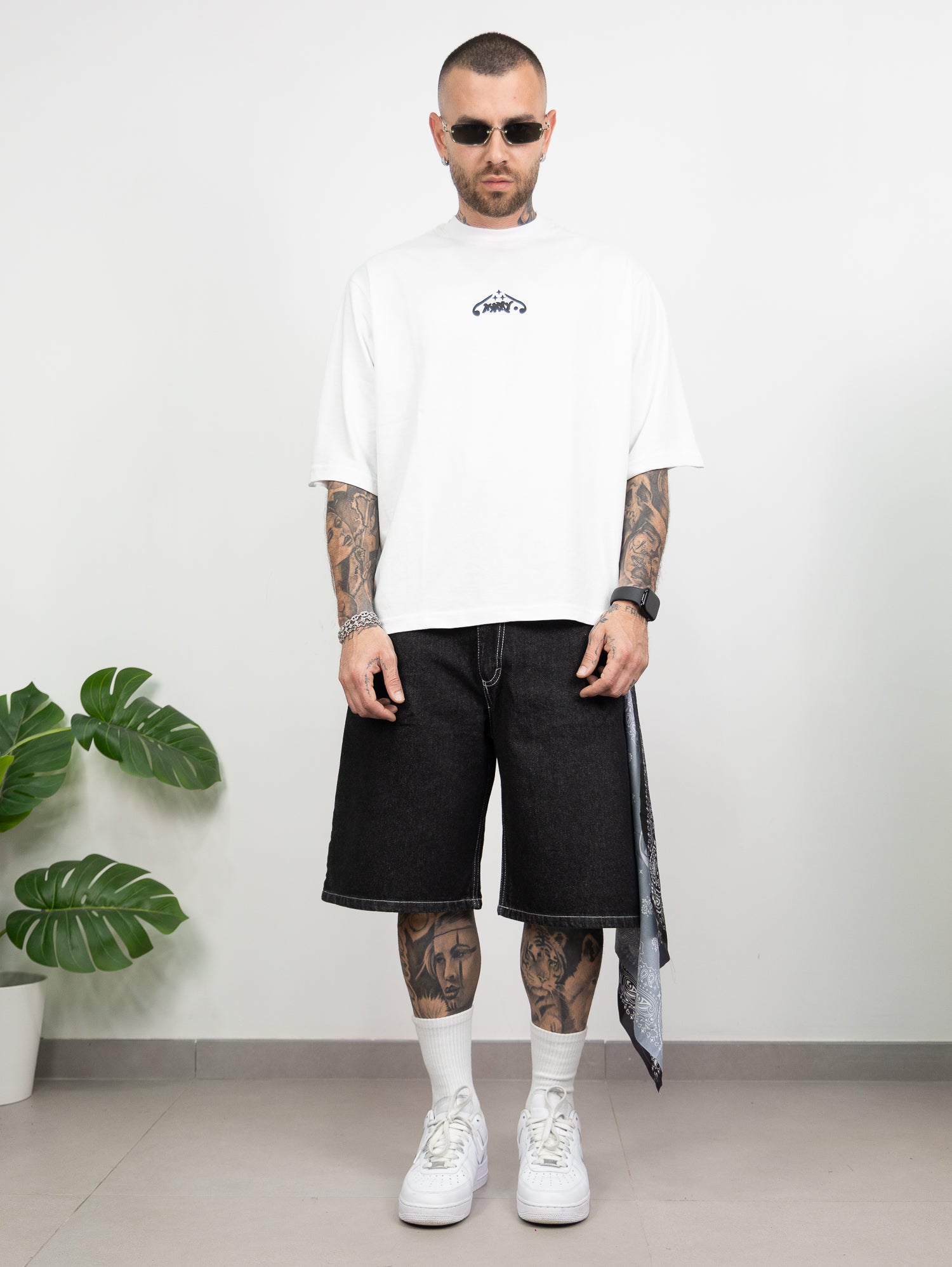 T-shirt club foulard