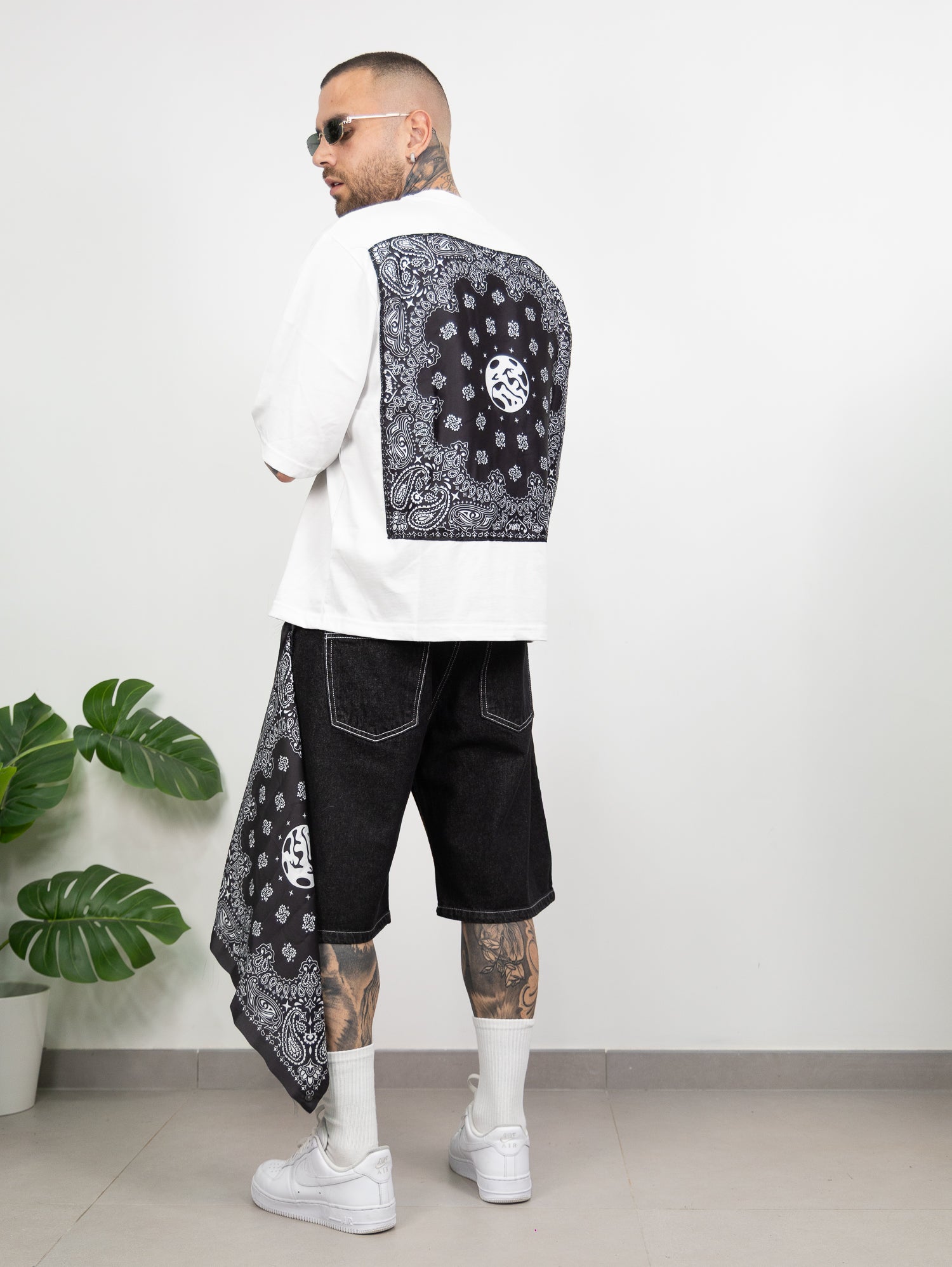 T-shirt club foulard